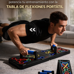 Tabla Push Up Para Flexiones 💪 - REBAJA YA ESOS KILOS🏋️‍♀️ + Envío Gratis